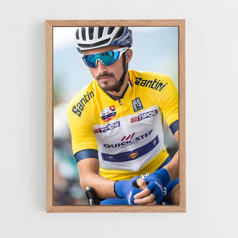 Poster Julian de alaphilippe – affiche Cyclisme (vue 4)